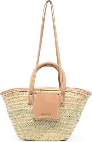 Logo-Plaque Tote Bag