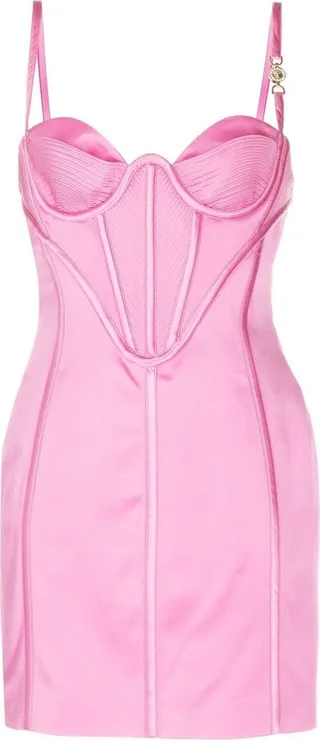 Medusa corset mini dress