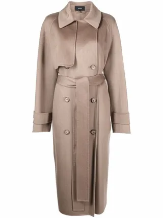 Double-Breasted Trench-Coat