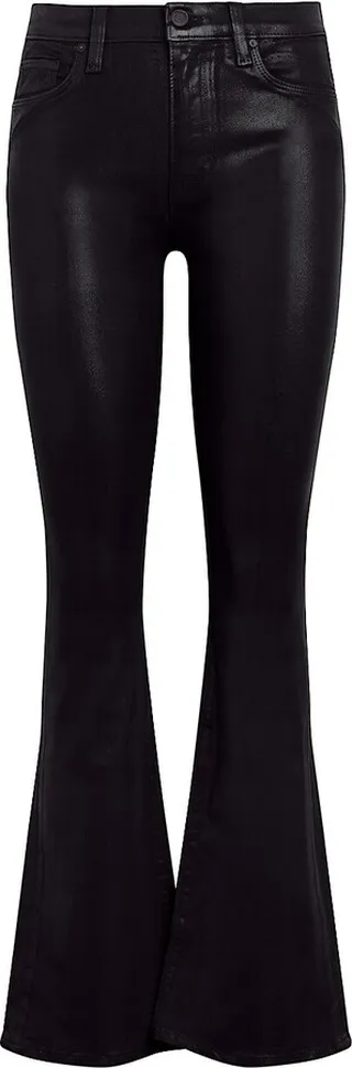 Barbara High-Rise Stretch Boot-Cut Jeans