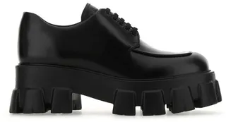 Prada Monolith Lace-Up Shoes