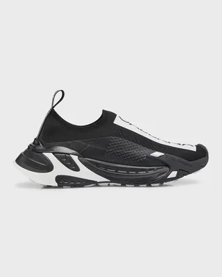 Calza Mesh Logo Slip-On Sneakers