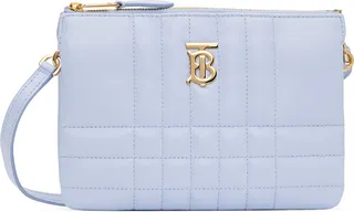 Burberry Blue Lola Double Pouch Bag