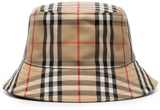 Vintage Check bucket hat