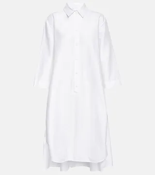 Unicino cotton-blend midi dress