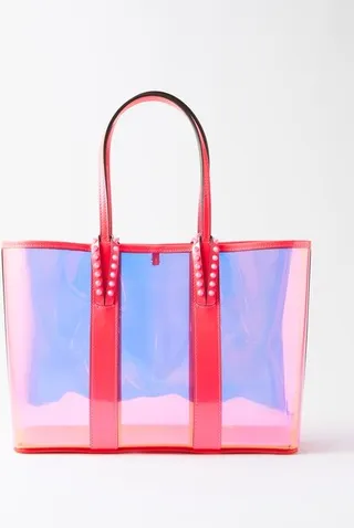 Cabata Small Pvc Leather-trim Tote Bag