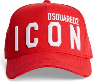 Dsquared2 Cotton Icon Baseball Cap