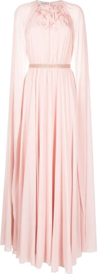 Belladonna cape gown
