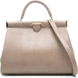 small Florence leather tote bag