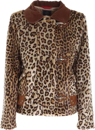 Fay 3 Ganci Faux Fur Jacket