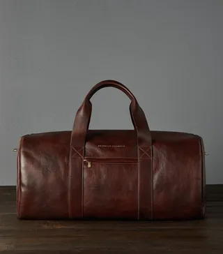 Brunello Cucinelli Leather Holdall