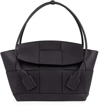 Medium Arco Leather Satchel
