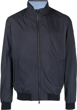 Zip-Fastening Bomber Jacket