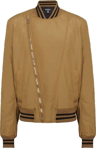 Zip-Up Bomber Jacket