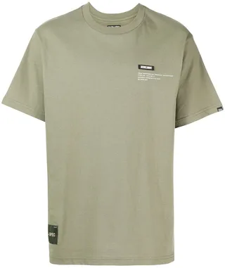 cotton photo-print T-shirt