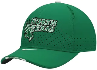 Men's Nike Green North Texas Mean Green 2021 Sideline Classic99 Swoosh Performance Flex Hat