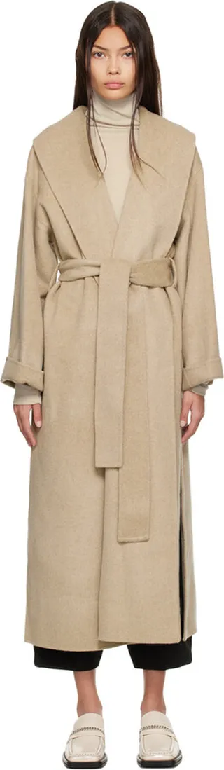by Malene Birger Beige Trullem Coat