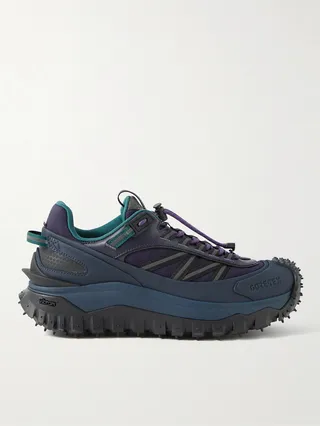 Ibex Leather and Webbing Trimmed Ripstop GORE-TEX Sneakers