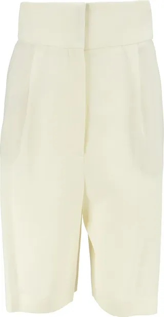 Wool Twill Shorts