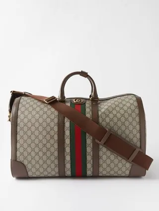 GG Supreme-canvas Duffel Bag