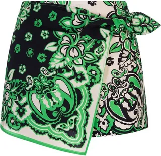REDValentino Bandana Printed Shorts