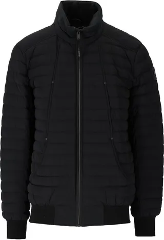 Moose Knuckles Keap Black Bomber Jacket