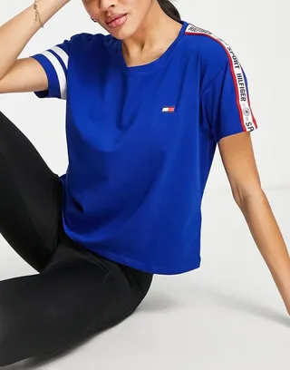Tommy Hilfiger Sport short sleeve logo T-shirt in blue - part of a set