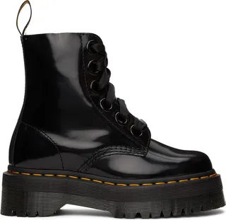 Dr. Martens Black Molly Boots