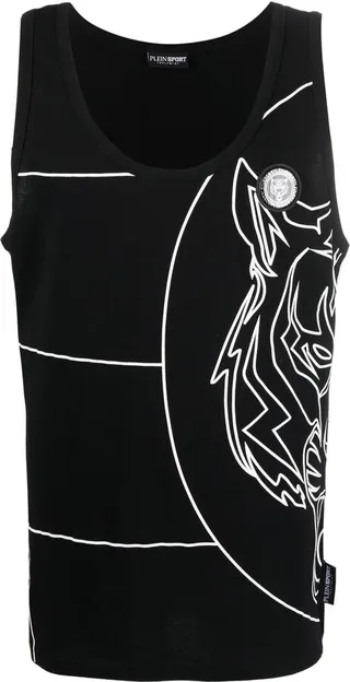 Tiger Print Tank Top
