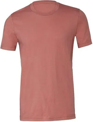BELLA + CANVAS Bella + Canvas Adults Unisex Crew Neck T-Shirt (Mauve) - Purple