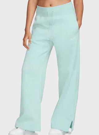 High-Waisted Wide-Leg Sweatpants