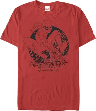 Men's Marvel Spider-Man: Homecoming Protector T-Shirt - Red - 3X Large