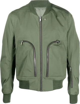 Zip-Up Bomber Jacket
