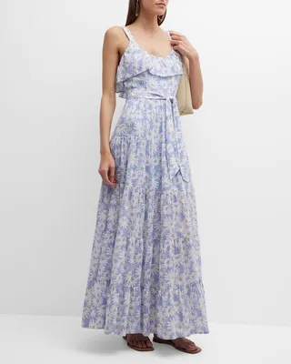 Tevin Floral Tiered Maxi Dress
