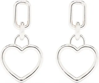 Platinum-Plated Beatta Drop Earrings