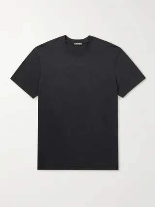 Lyocell and Cotton-Blend Jersey T-Shirt