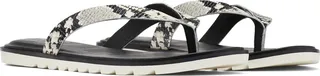 Ella II Snake Embossed Flip Flop
