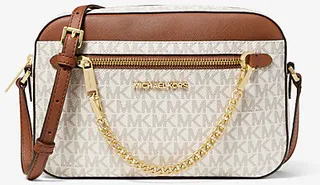 Jet Set Large Logo Crossbody Bag