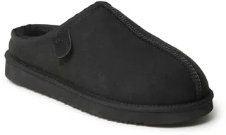 Fireside By Dearfoams Men's Grafton Genuine Shearling Clog
