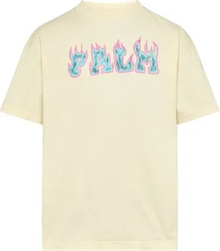 T-shirt vintage logo flammes