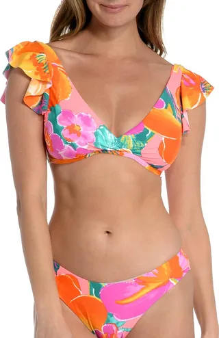 Isla Ruffle Bikini Top