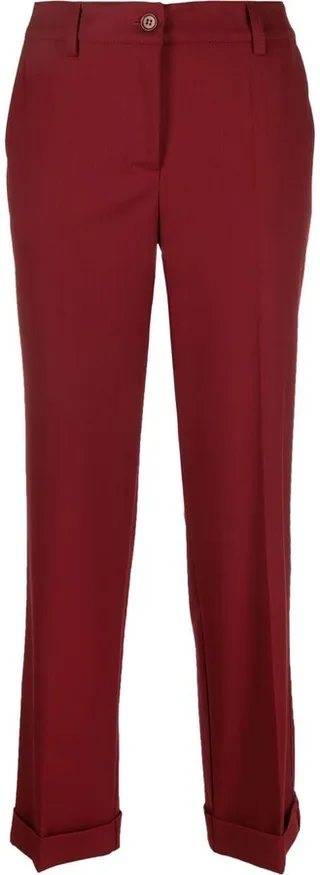 Straight-Leg Tailored Trousers