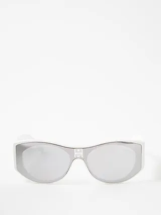 4g Rounded Acetate Sunglasses