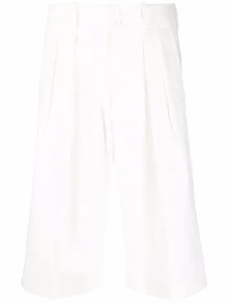 Knee-Length Tailored Shorts
