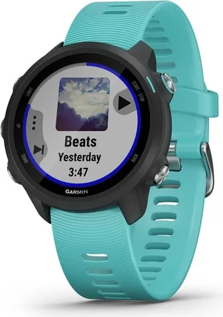 Garmin Forerunner 245 GPS Running Smartwatch with Music - Aqua