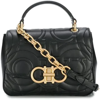 Gancini quilted tote bag