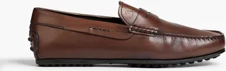 Leather driving shoes