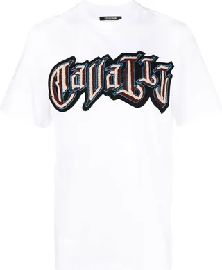 logo-print T-shirt