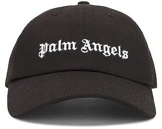 Palm Angels Classic Logo Cap in Black