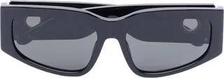 Black Rectangle Frame Sunglasses